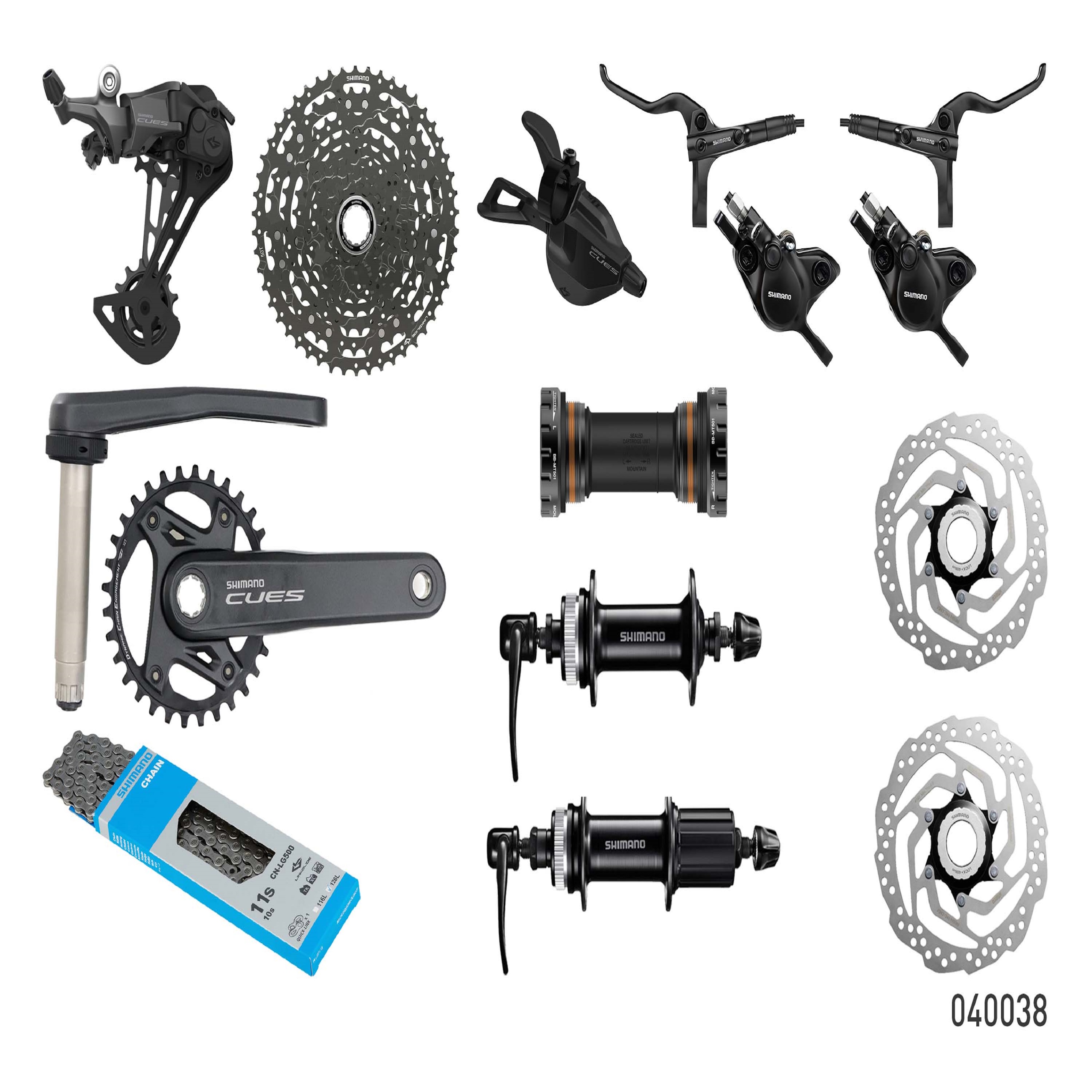 GRUPO CUES 32T 11-50T 1X11V SHIMANO